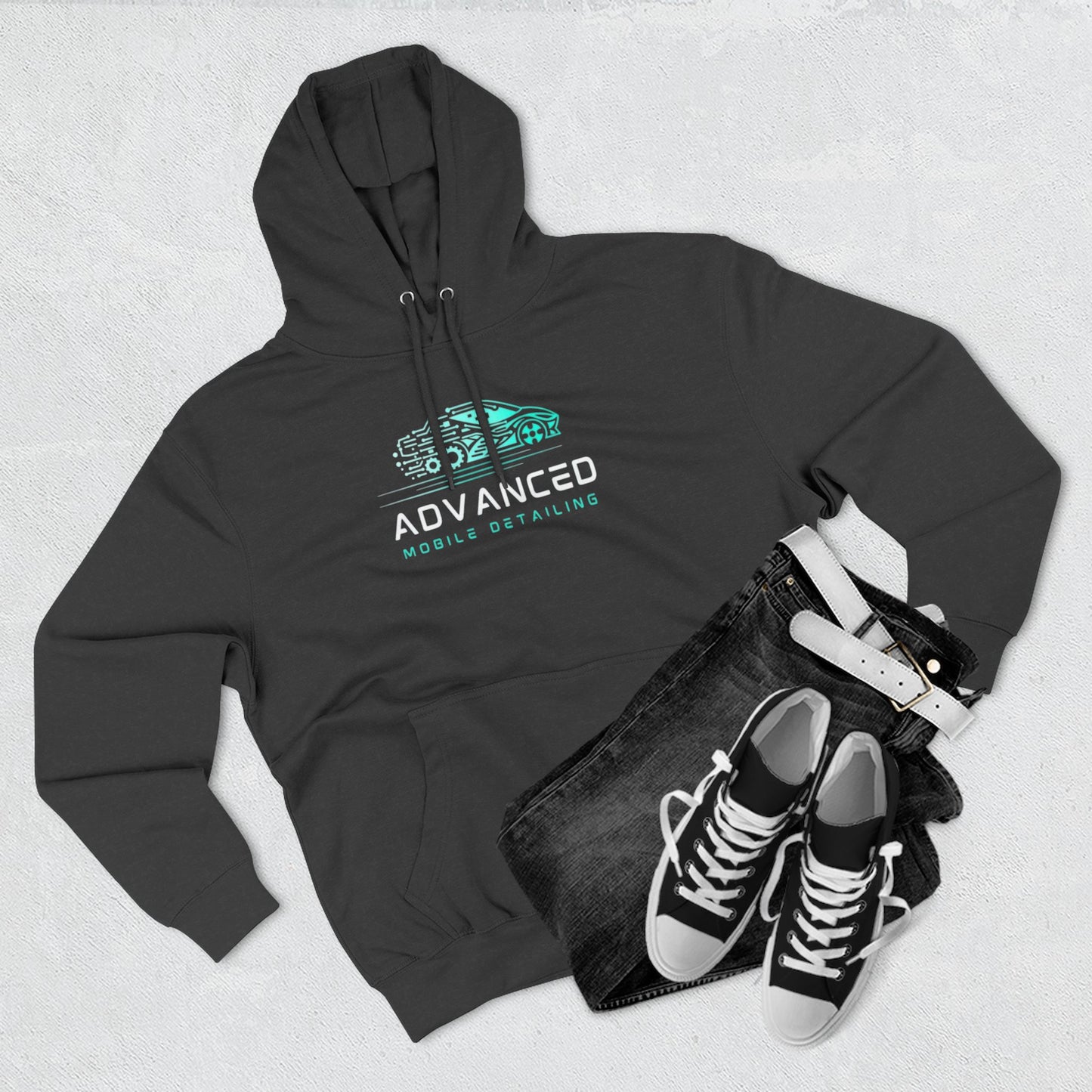 Advanced Mobile, Fleece Hoodie - Cozy, Casual Sweatshirt for Comfort Lovers, Perfect Gift for Holidays, Everyday Wear, Outdoor Activities, [...]