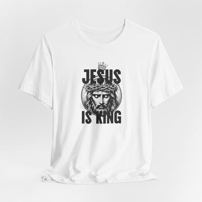 Jesus Is King T-Shirt — Crown of Thorns Christian Tee