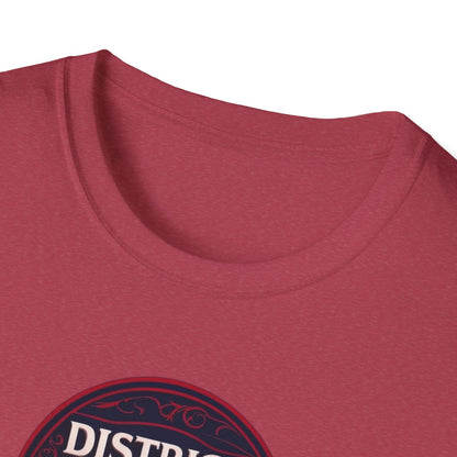 District of America, Washington DA, Unisex Softstyle T-Shirt - Psychonaut Swag