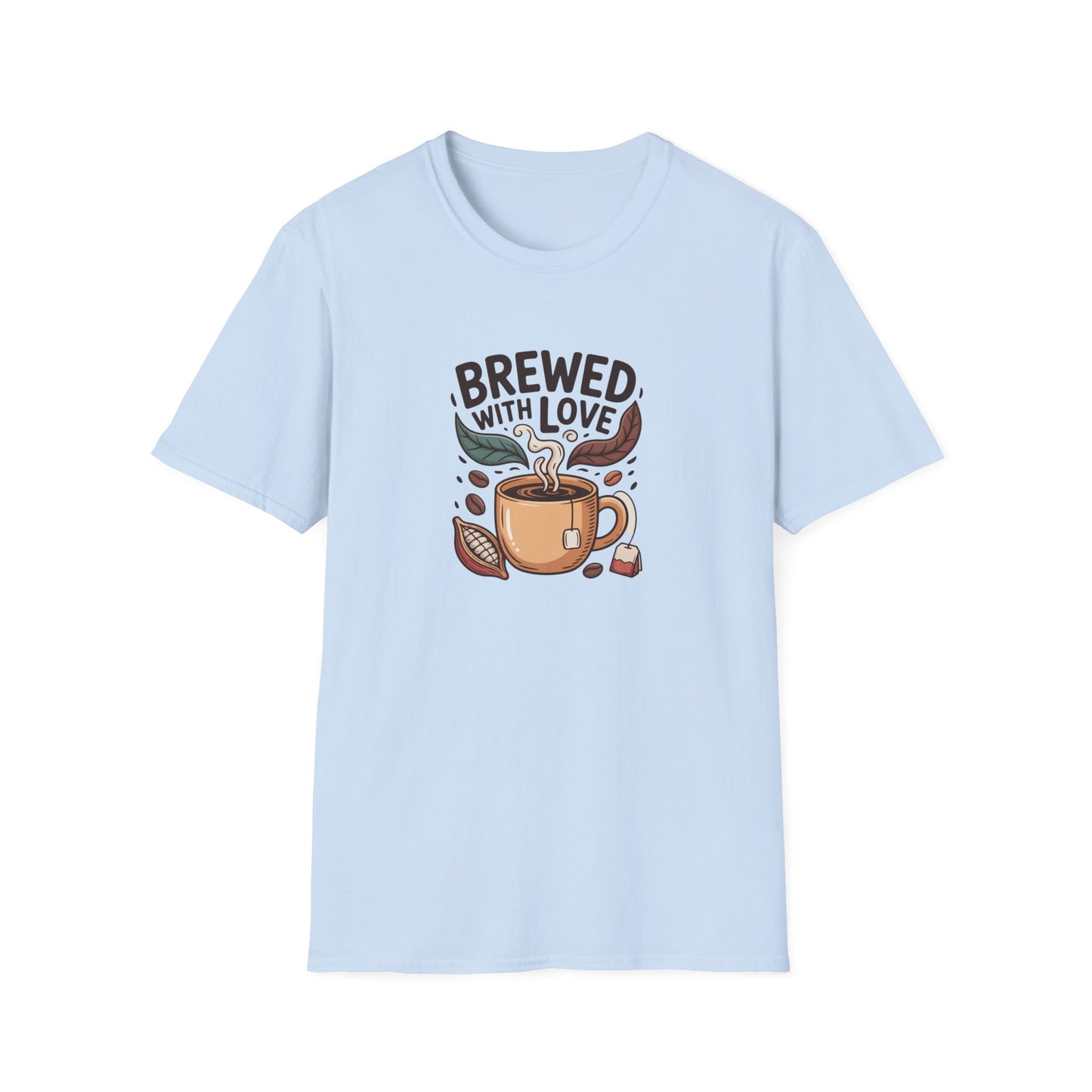 Brewed With Love Coffee T-Shirt