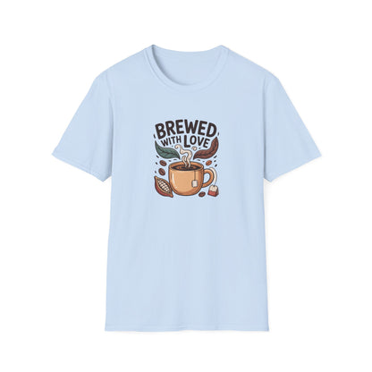 Brewed With Love Coffee T-Shirt