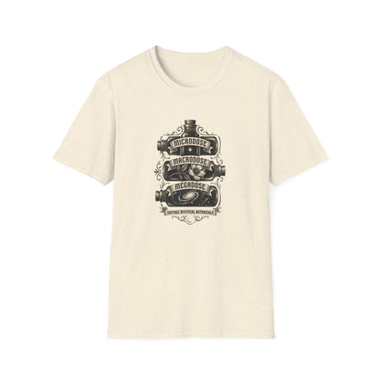 Epic Dose Graphic T-Shirt — Microdose, Macrodose, Megadose Vintage Design