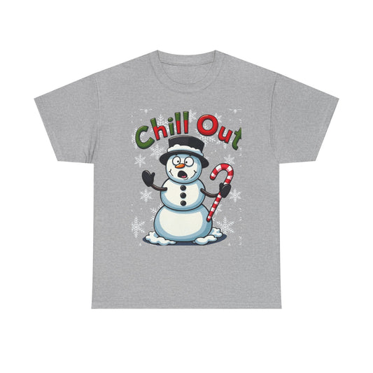Chill Out Snowman T‑Shirt