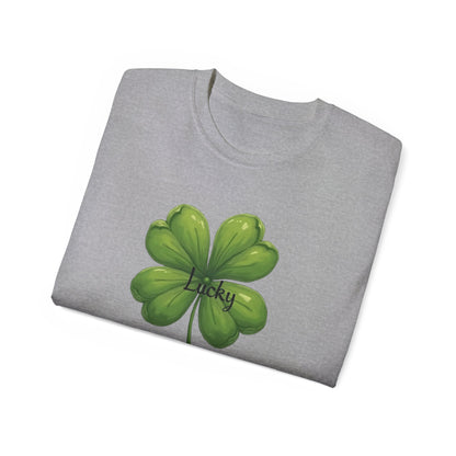 St. Patrick's Day Lucky Four-Leaf Clover Tee