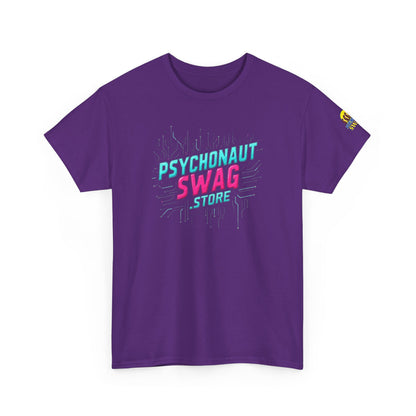 Psychonaut Swag, Human Billboard, Unisex Heavy Cotton Tee