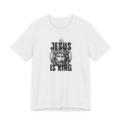 Jesus Is King T-Shirt — Crown of Thorns Christian Tee