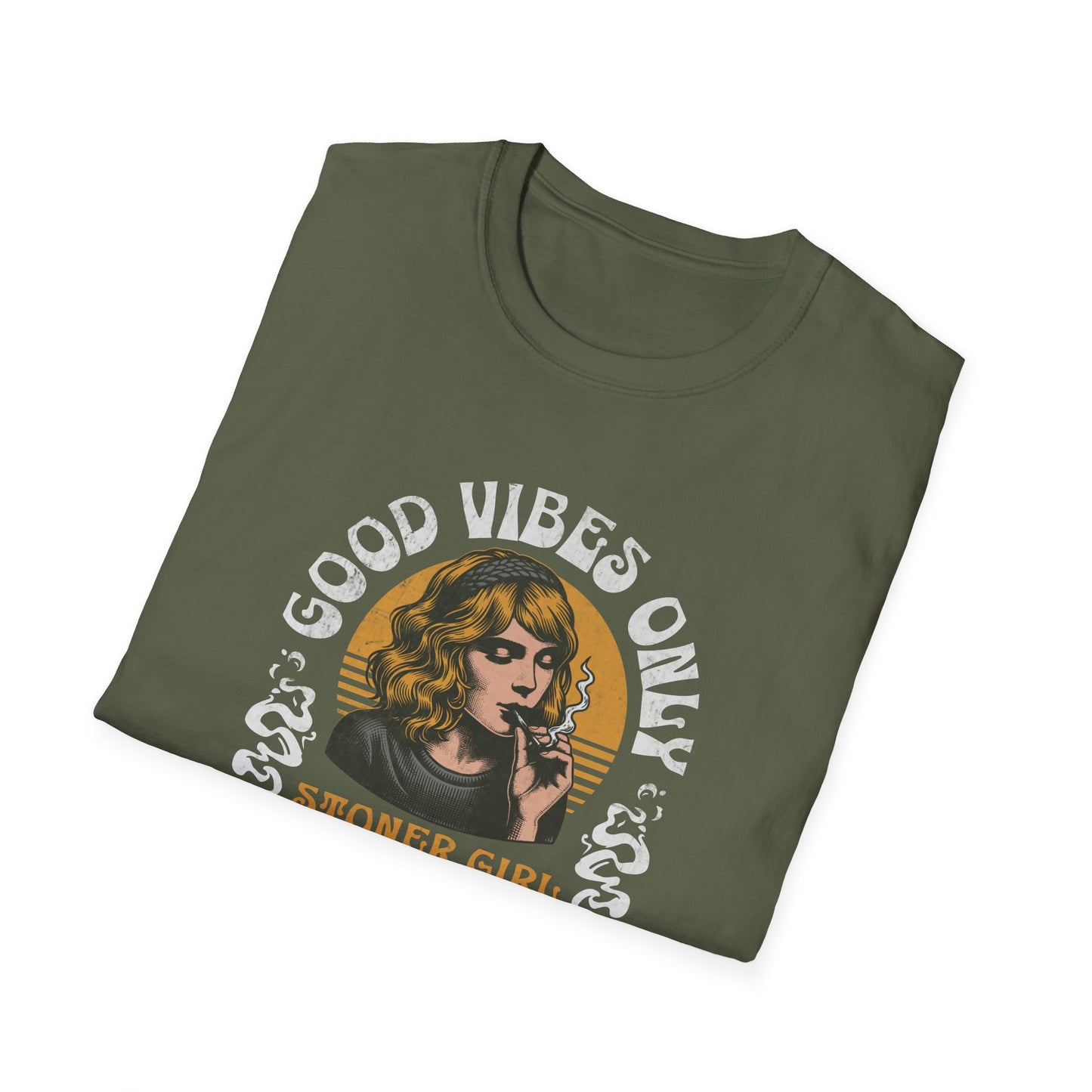 Stoner girl, Unisex Softstyle T-Shirt