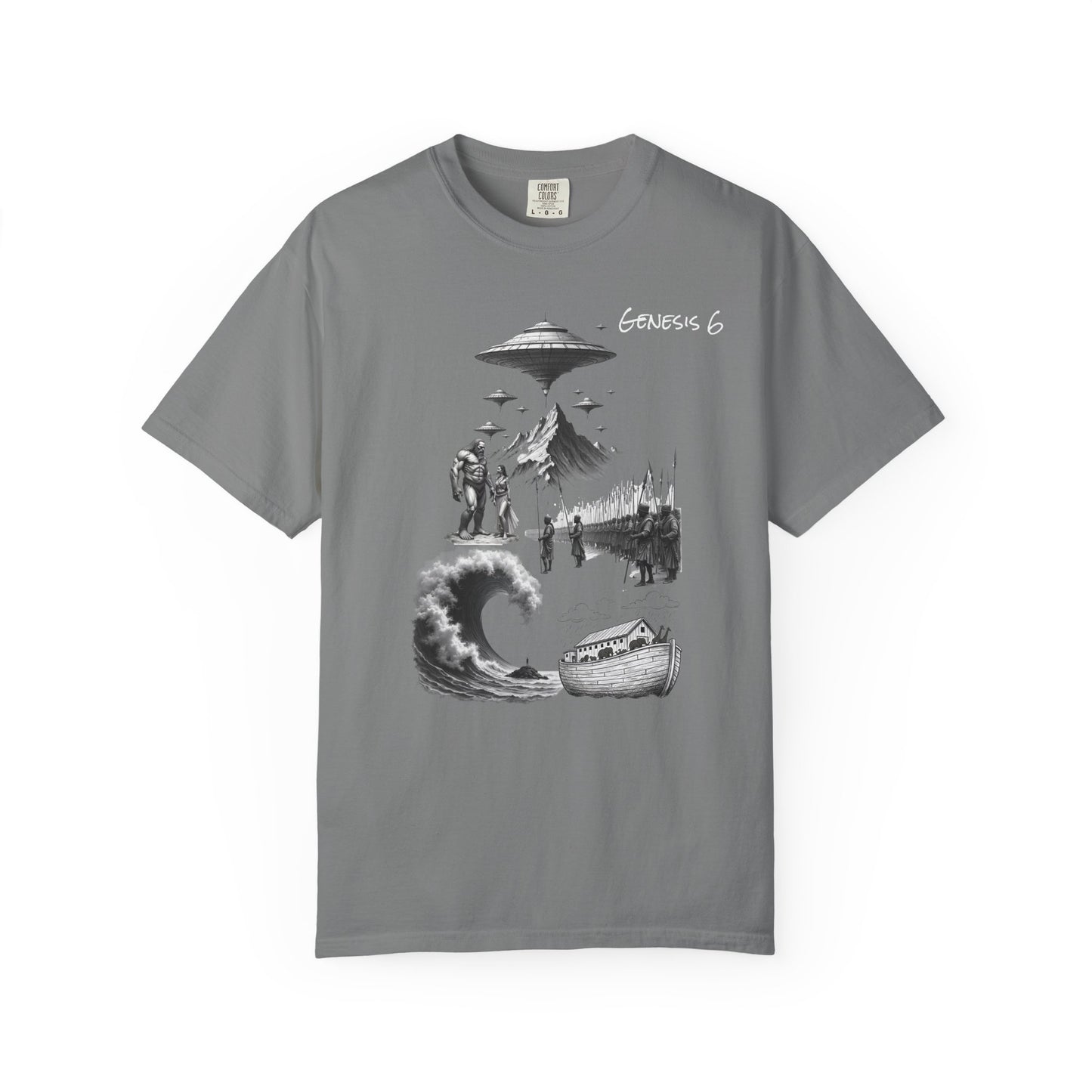 Genesis 6 Ark T-Shirt — Giants, Nephilim & Flood Story