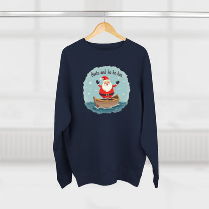 Boats and Ho Ho Hos, Unisex Crewneck Sweatshirt