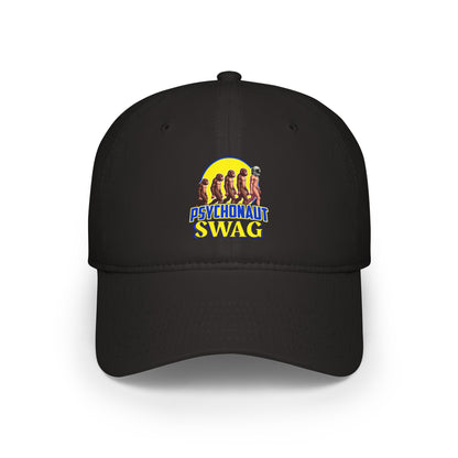 Psychonaut Swag Low Profile Baseball Cap, Casual Hat, Gift for Gamers, Streetwear Accessory, Summer Vibes, Trendy Headwear - Psychonaut Swag