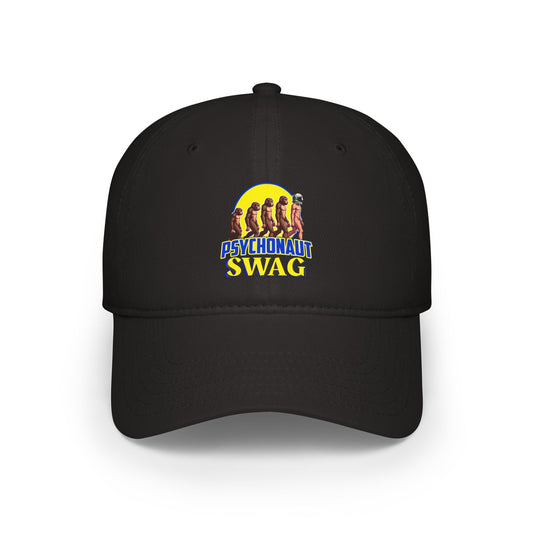 Psychonaut Swag Low Profile Baseball Cap, Casual Hat, Gift for Gamers, Streetwear Accessory, Summer Vibes, Trendy Headwear - Psychonaut Swag