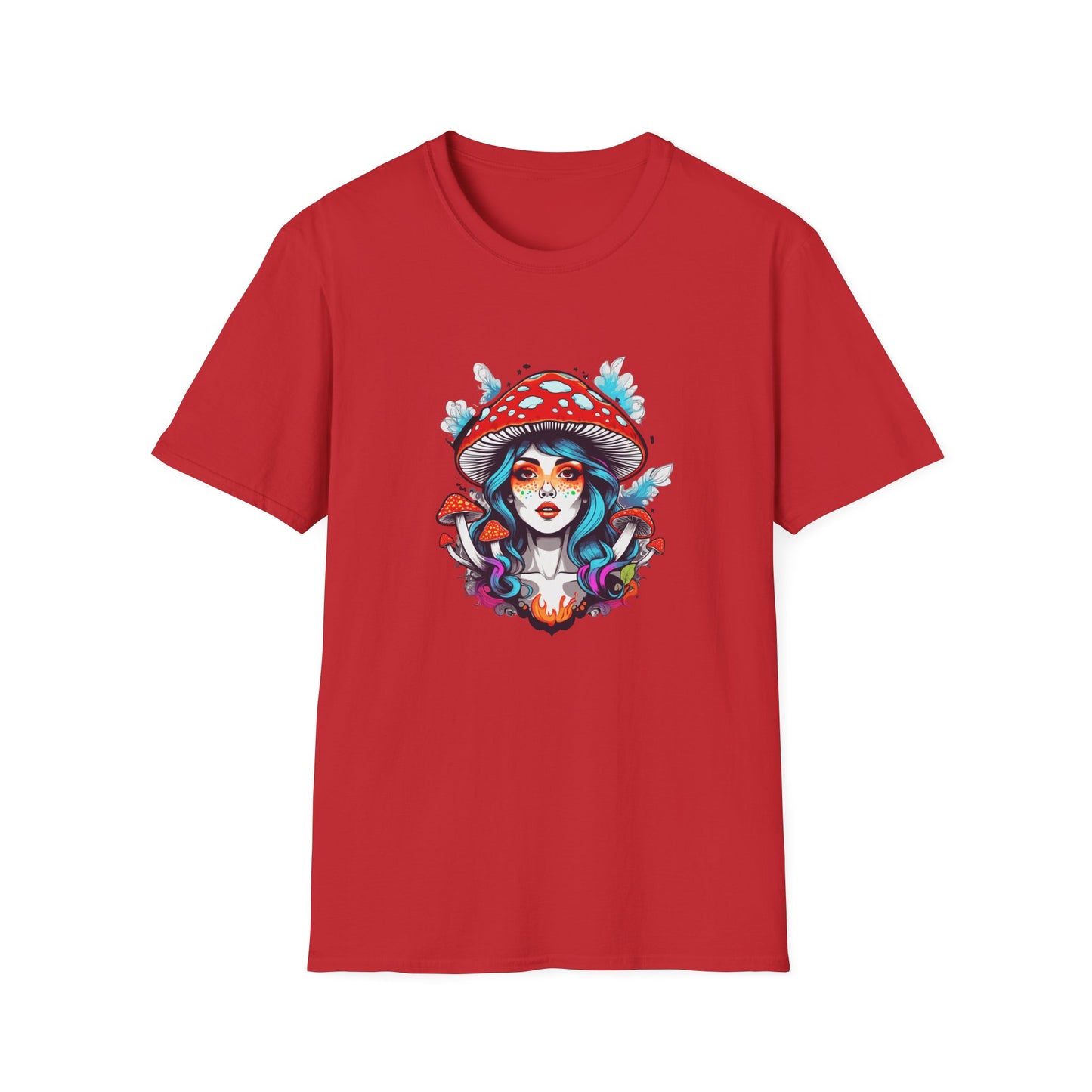 Miss Fly Agaric, Unisex Softstyle T-Shirt