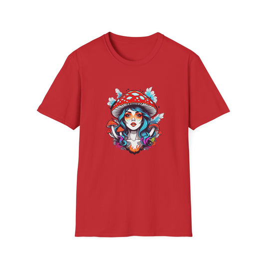 Miss Fly Agaric, Unisex Softstyle T-Shirt