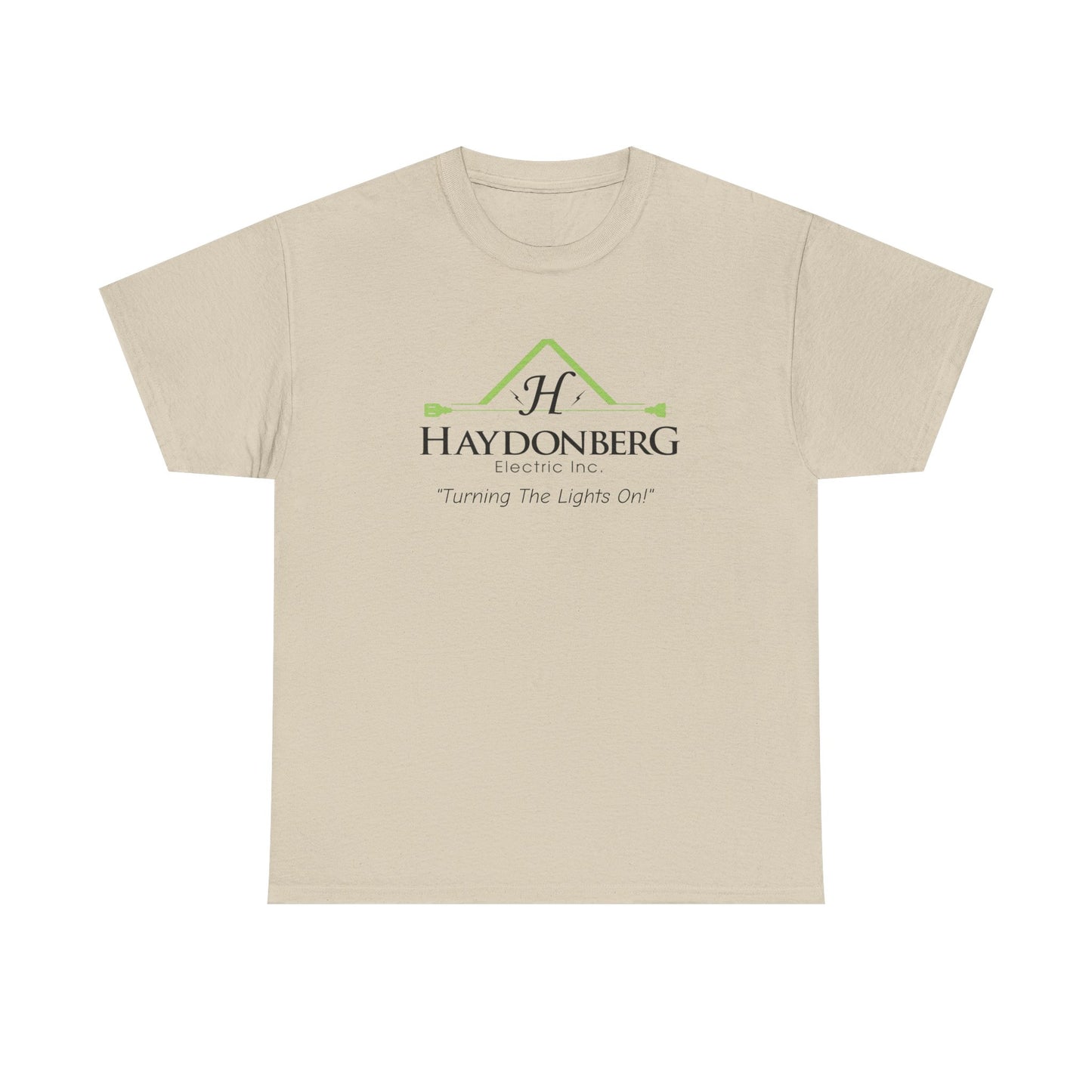 Haydonberg Turning the Lights On, Unisex Heavy Cotton Tee