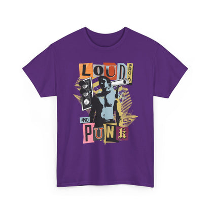Punk Rock 'Loud' Graphic Tee — Vintage Concert Band Shirt