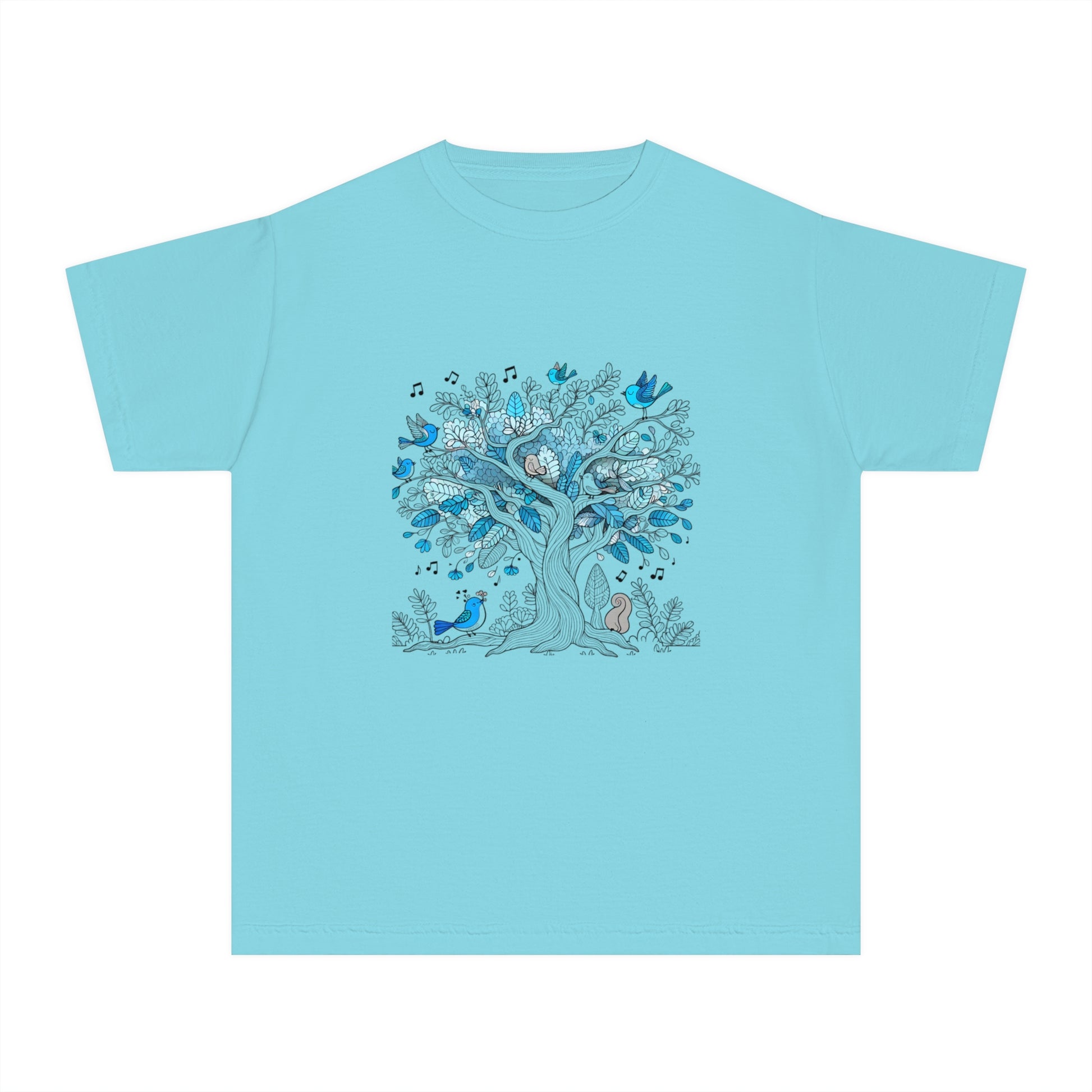 Whimsical tree Youth Midweight Tee - Psychonaut Swag