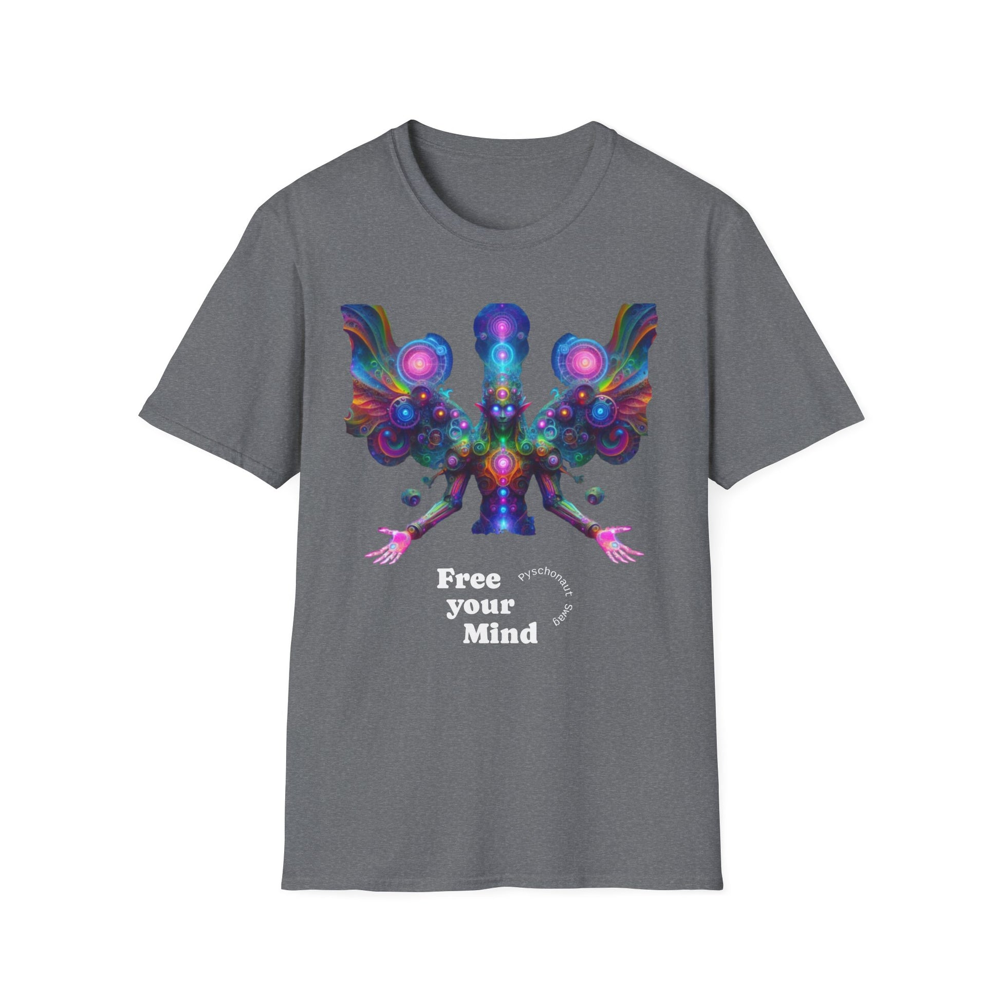 Mechanical Elf, Psychonaut Swag, Unisex Softstyle T-Shirt - Psychonaut Swag