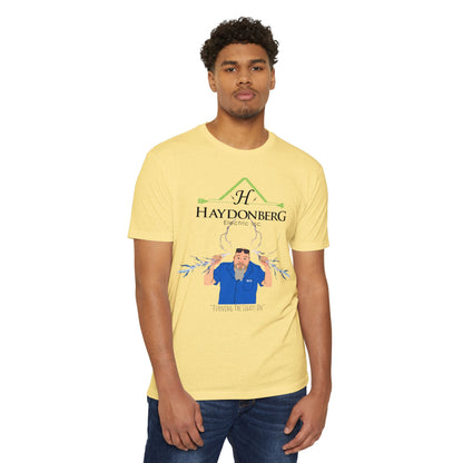 Haydonberg Turning The Lights On, Unisex CVC Jersey T-shirt