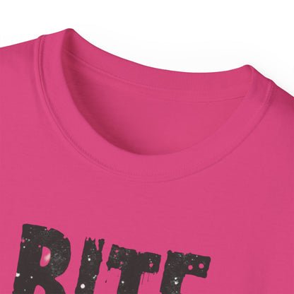 Bite Me, Unisex Ultra Cotton T-Shirt, Casual Wear, Gift for Halloween, Party Shirt, Humor Merch