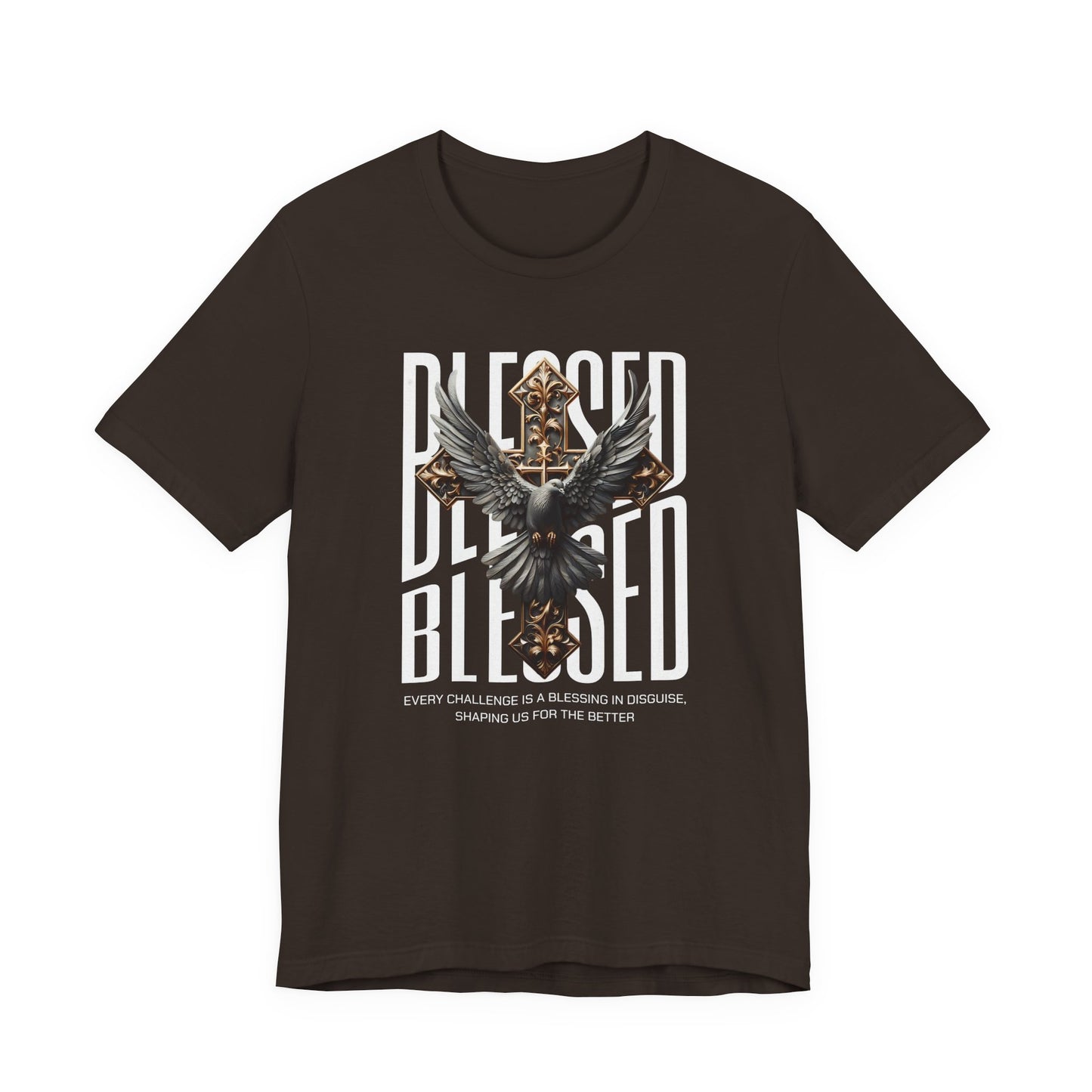 Blessed Dove Tee — Christian Faith Graphic T-Shirt