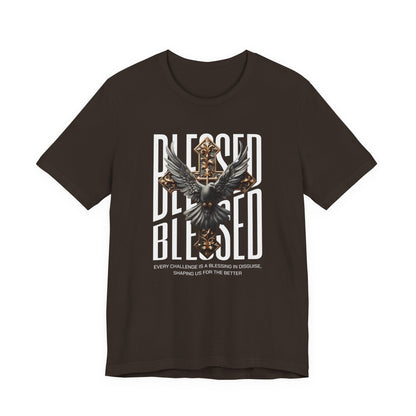 Blessed Dove Tee — Christian Faith Graphic T-Shirt