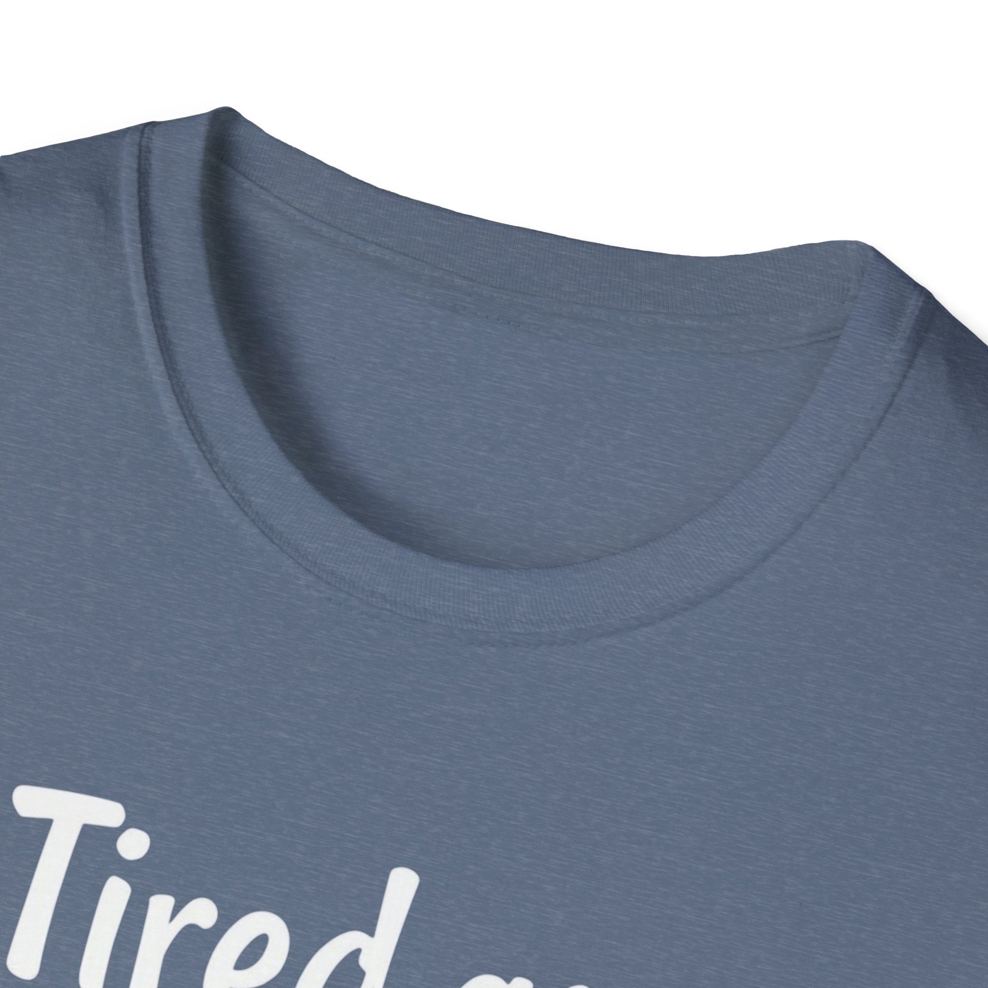 Tired as a Mother T-Shirt, Funny Mom Tee, Gift for Mothers Day, Unisex Tee, Coffee Lover Shirt, Relaxed Fit T-Shirt - Psychonaut Swag
