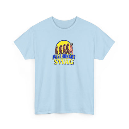 Psychonaut Basic tee, (Small Biz),  Unisex Heavy Cotton Tee, Psychedelic T-Shirt, Gifts for Festival Lovers, Unisex Graphic Tee, Casual Wear, Summer Vibes