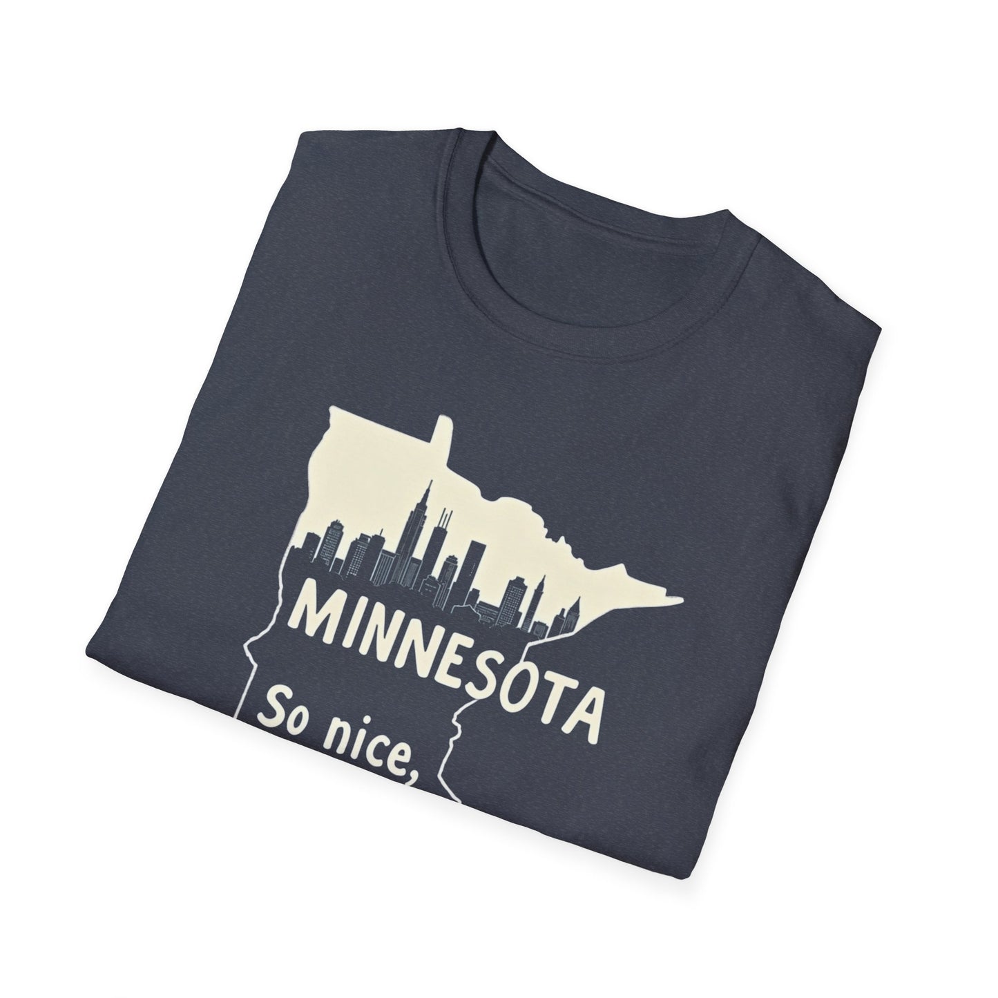 Minnesota Nice tee, Unisex Softstyle T-Shirt