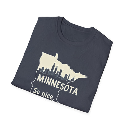 Minnesota Nice tee, Unisex Softstyle T-Shirt