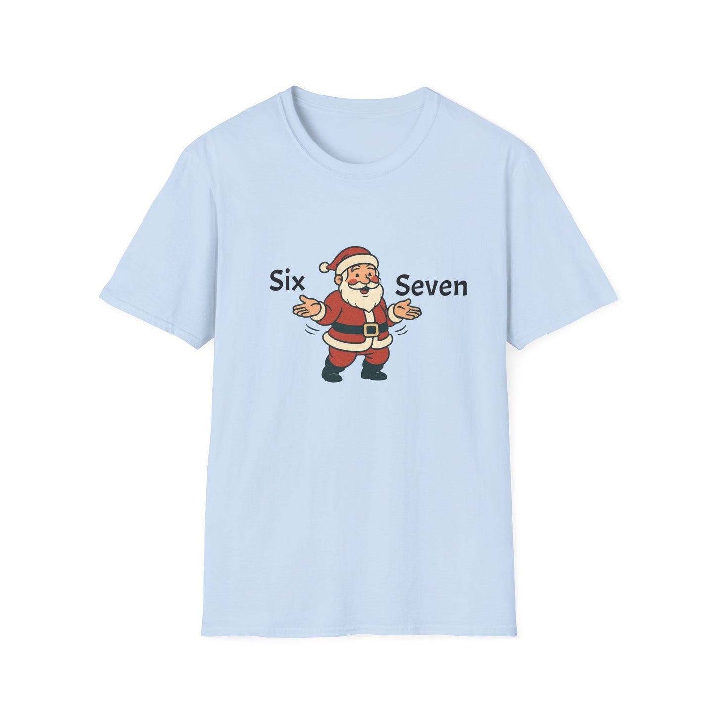 Santa Claus 'Six Seven' Christmas T-Shirt