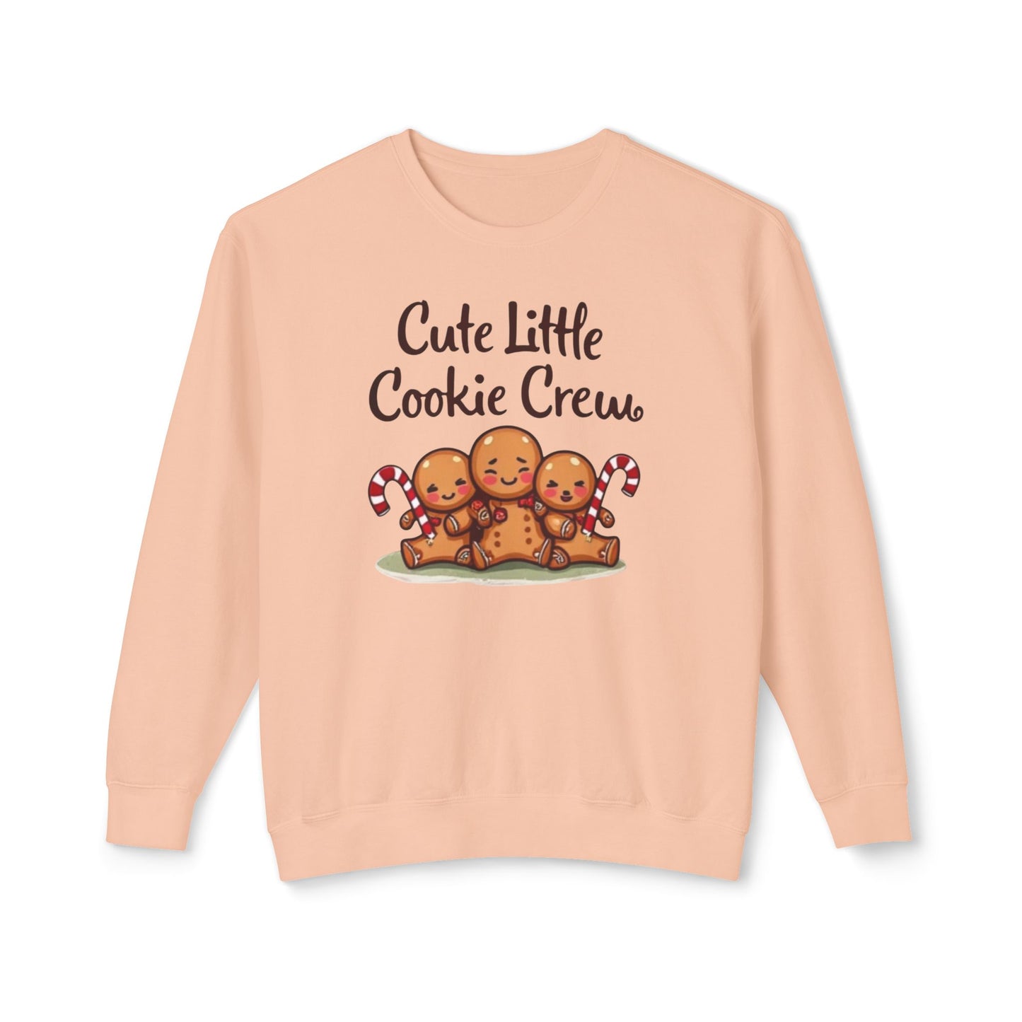 Cute Little Cookie Crew Sweatshirt – Holiday Gingerbread Family Crewneck
