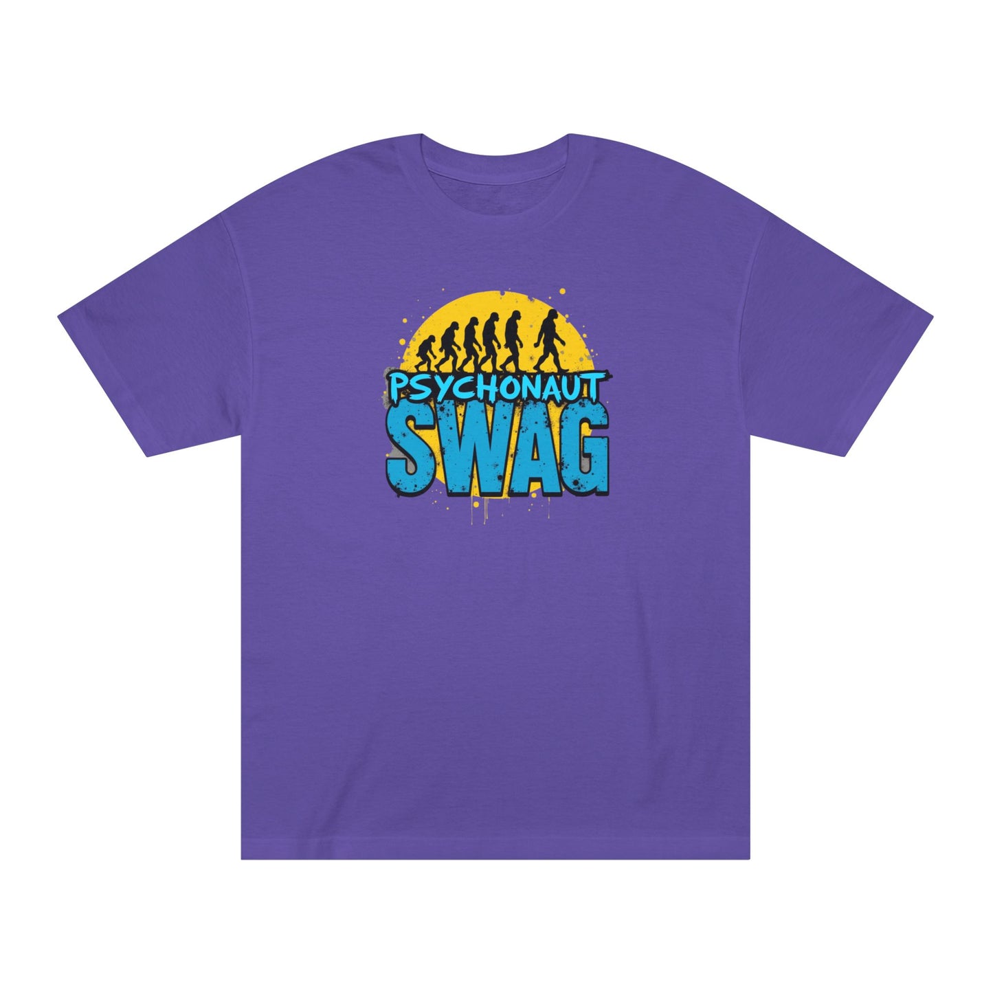 Psycho Swag Unisex Classic Tee - Trendy Graphic T-Shirt for Gamers & Psychonauts, Quirky Gift, Casual Wear, Unique Fashion - Psychonaut Swag