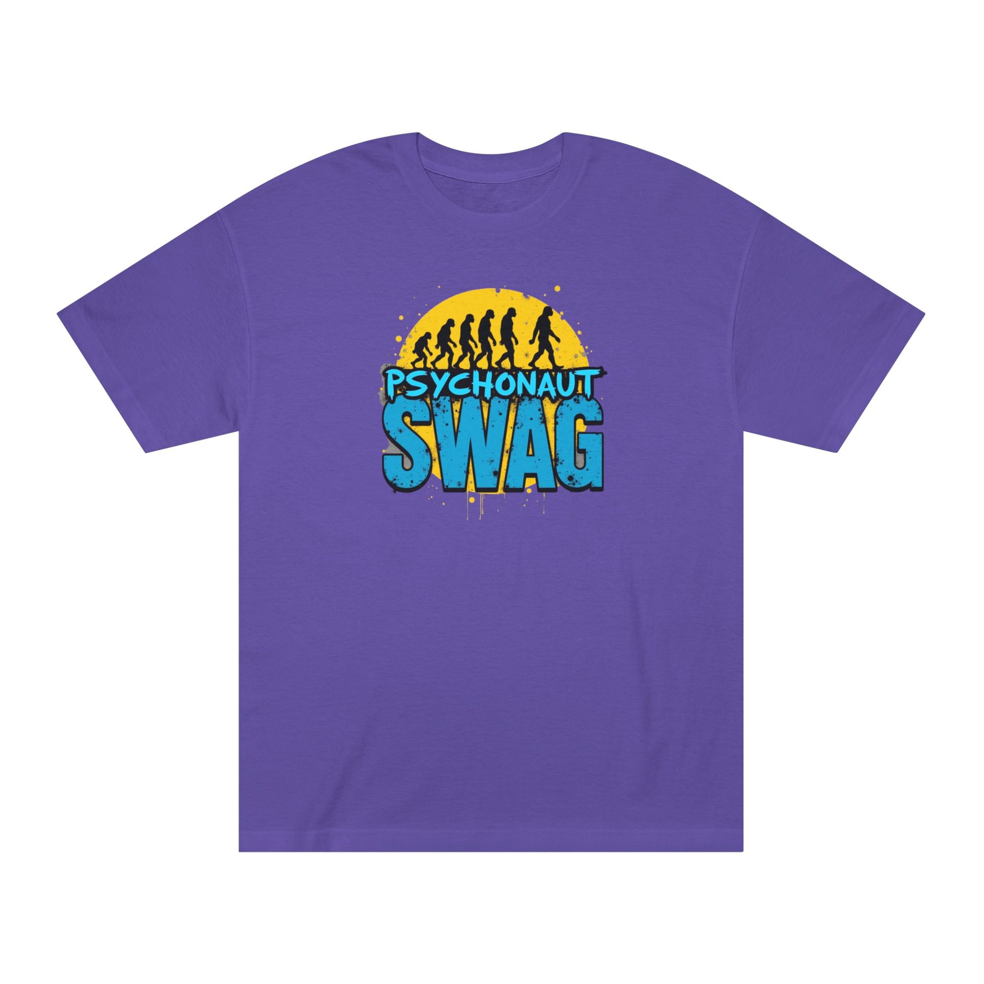 Psycho Swag Unisex Classic Tee - Trendy Graphic T-Shirt for Gamers & Psychonauts, Quirky Gift, Casual Wear, Unique Fashion - Psychonaut Swag