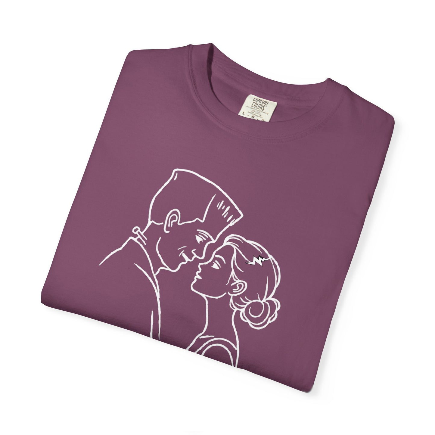 A Marriage So Strong it’s Scary Tee – Minimal Romantic Graphic T-Shirt