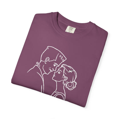 A Marriage So Strong it’s Scary Tee – Minimal Romantic Graphic T-Shirt