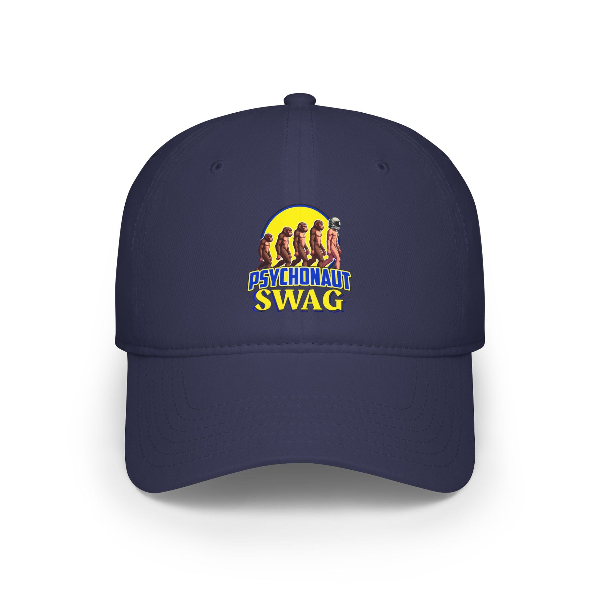 Psychonaut Swag Low Profile Baseball Cap, Casual Hat, Gift for Gamers, Streetwear Accessory, Summer Vibes, Trendy Headwear - Psychonaut Swag