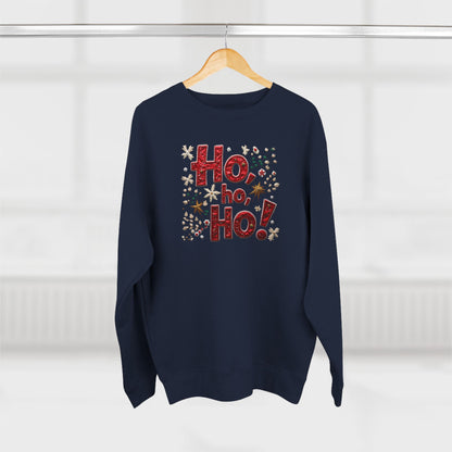 Ho Ho Ho! Christmas Crewneck Sweatshirt – Festive Holiday Sweater