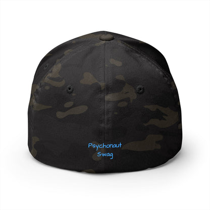 Tree of life, Closed-Back Structured Cap (Embroidery)