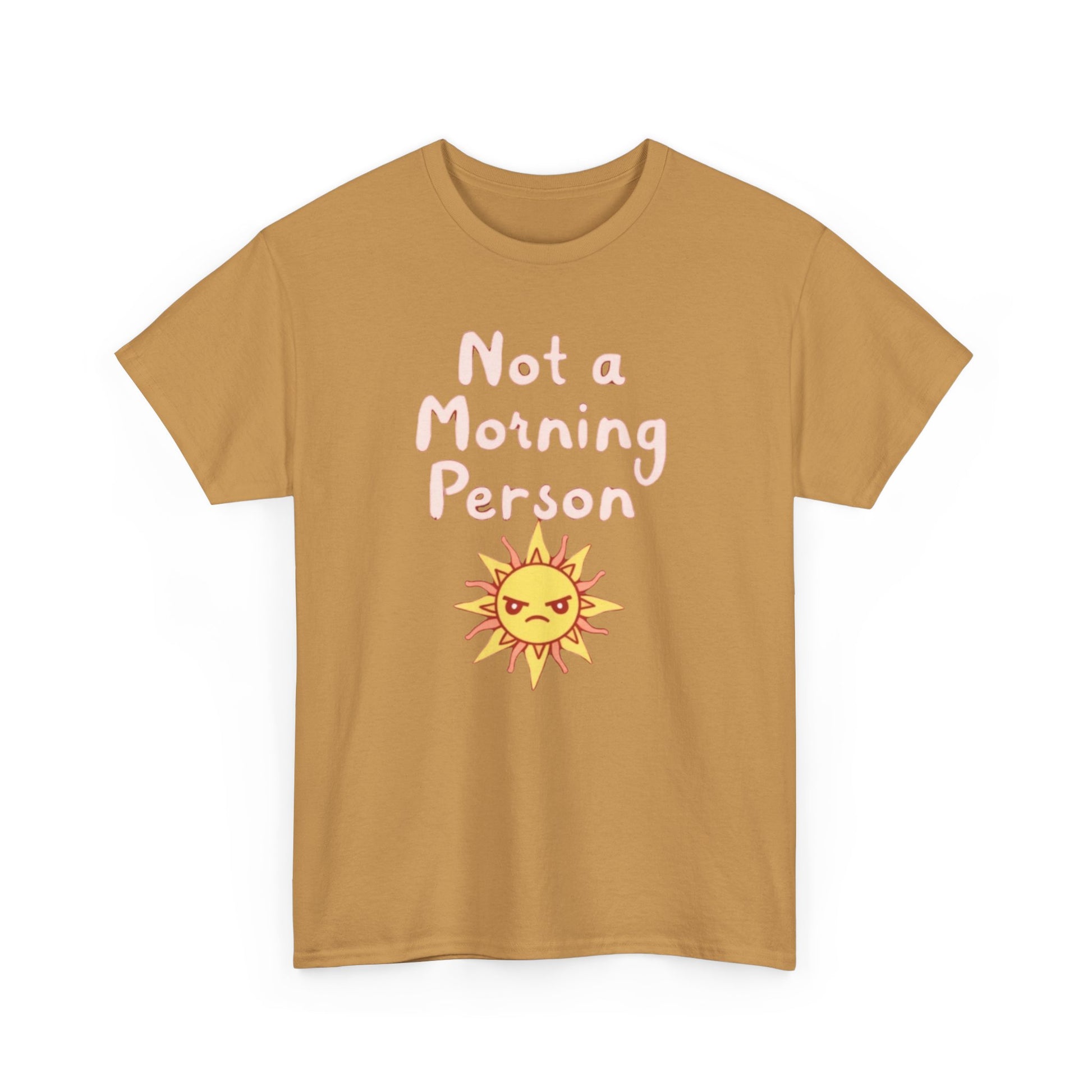 Not a Morning Person, Unisex Cotton T-Shirt, Fun Apparel for Kids and Adults, Perfect Gift for Birthdays and Celebrations - Psychonaut Swag