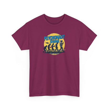 Psychonaut Swag Style Unisex Heavy Cotton Tee, Graphic Tee, Casual Wear, Gift Idea, Summer Fashion, Festival Outfit