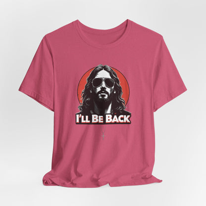 Jesus to return, 80’s retro Rocker T-Shirt, Casual Wear, Movie Quote Shirt, Gift for Fans, Unisex Top