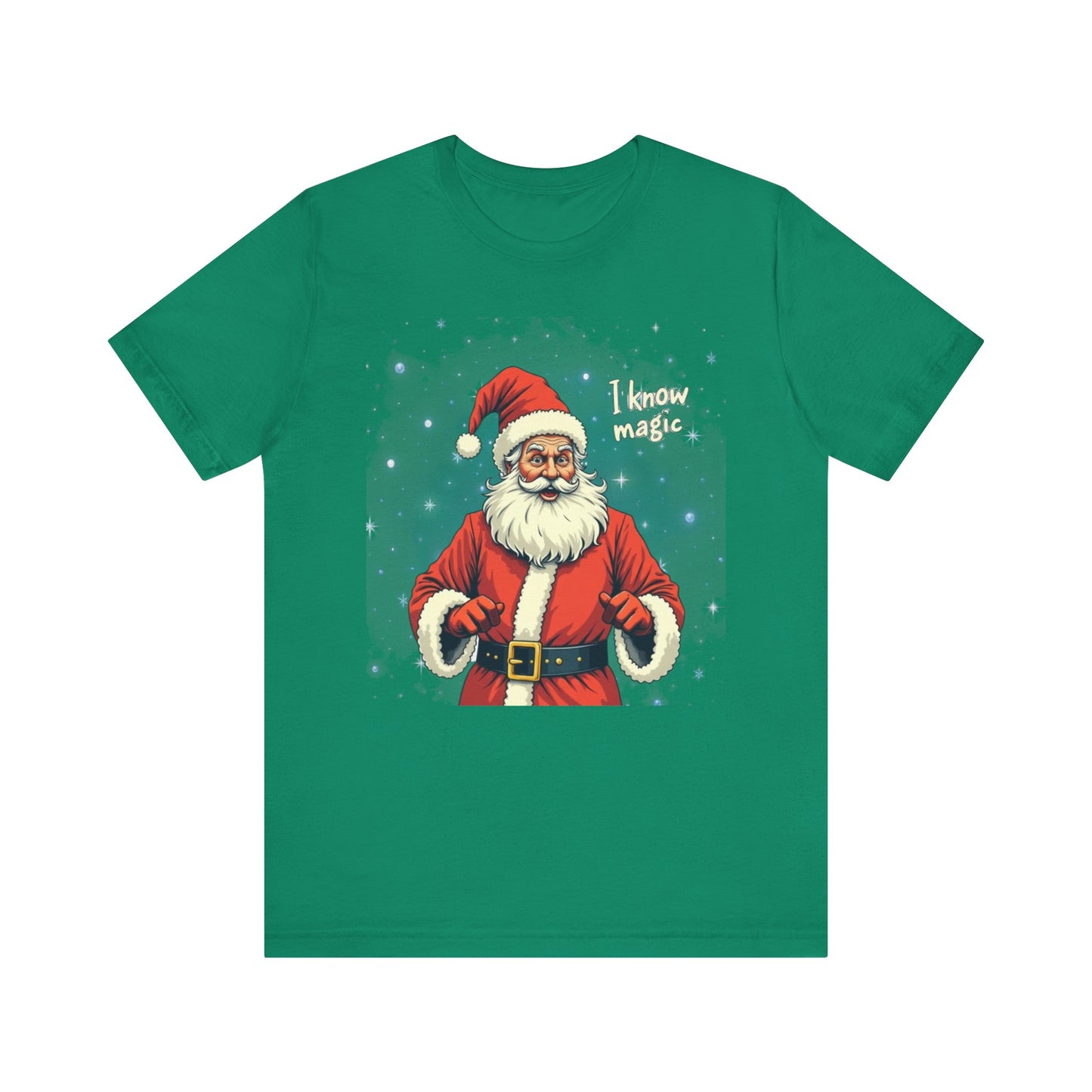 Santa Wizard Christmas Tee