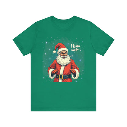 Santa Wizard Christmas Tee