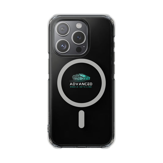 Advanced Mobile Detailing, Phone Case for Car Enthusiasts, Clear Protective Shell, Advanced Mobile Detailing, Customizable Gift, Stylish Phone Accessory