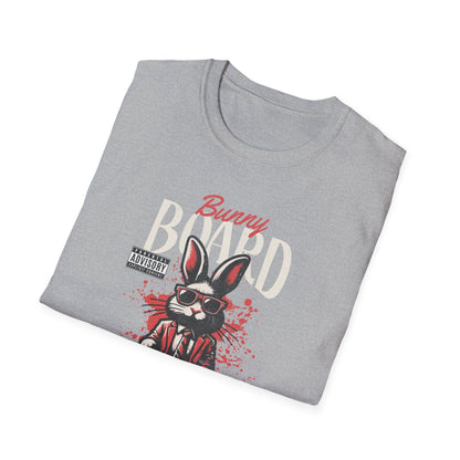 Skateboarding Bunny, Unisex Softstyle T-Shirt