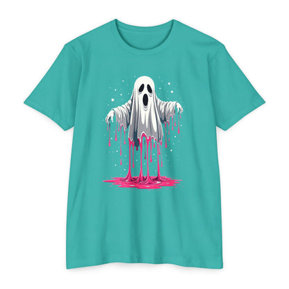 Drippy Ghost T-Shirt — Cute Dripping Halloween Tee