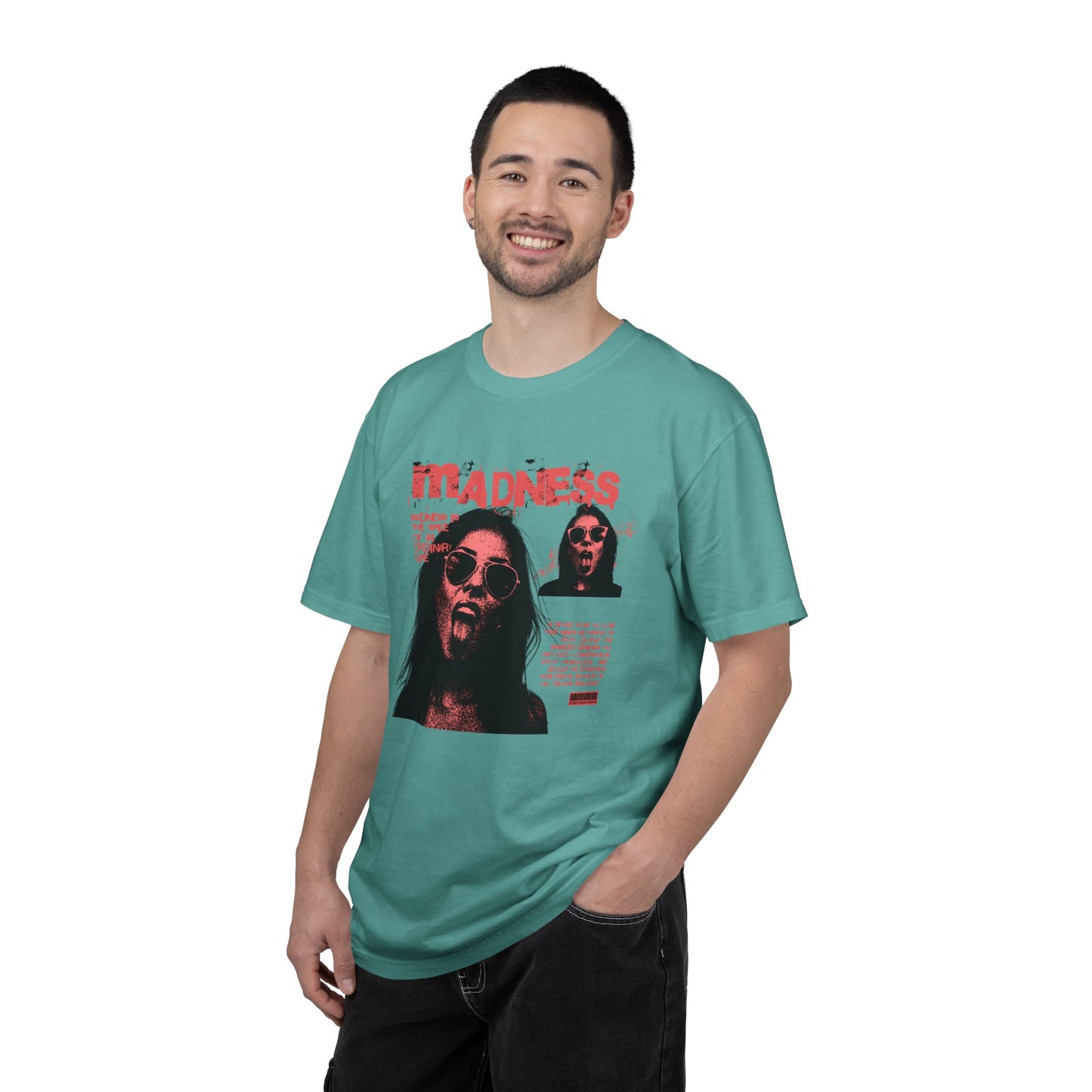 Madness Vintage Photo Graphic T‑Shirt