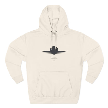 Minimal Sunset Hoodie — Quiet Night Graphic Hoodie
