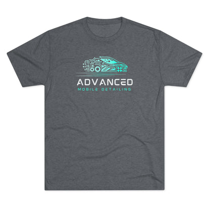 Advanced Mobile Detailing, Tri-blend, Tee | Car Enthusiast T-Shirt, Custom Auto Care Shirt, Gift for Car Lovers, Unique Vehicle Detailing Apparel