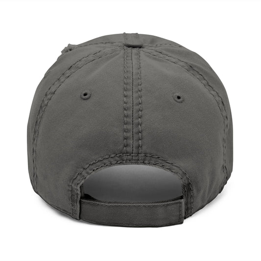Distressed Embroidered Dad Hat - Casual Cap for Car Lovers, Perfect Gift for Father's Day, Summer Vibes, and Relaxed Outings